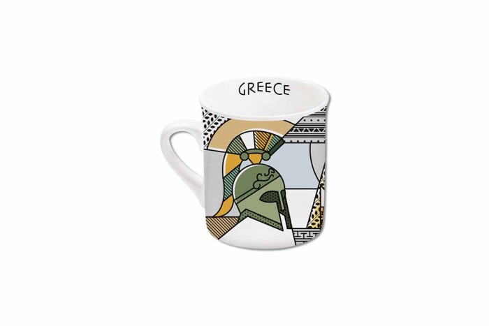 Μικρή κούπα με Αρχαιοελληνικό άλογο - Image 2