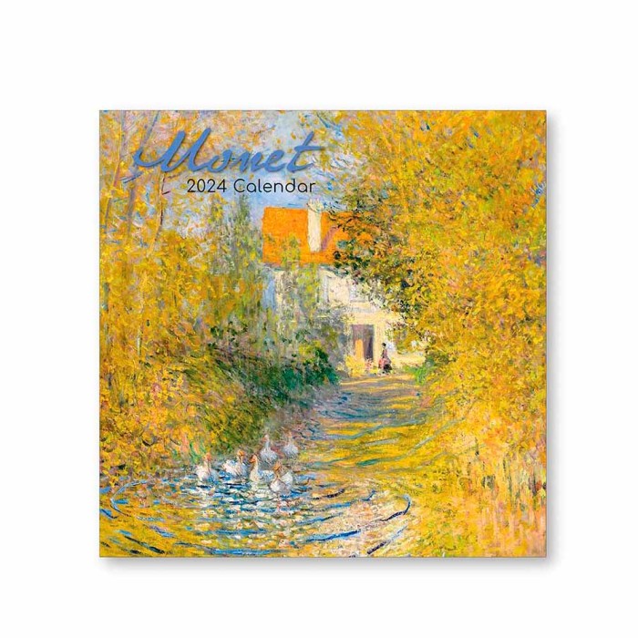 Calendar 2024 With Exhibits By Monet