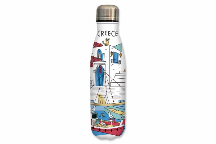 Thermos Bottle with little boats