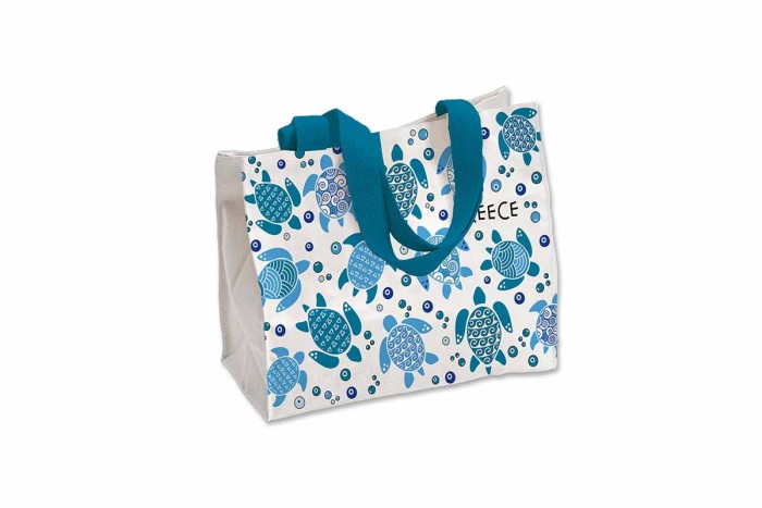 Handlebag with Caretta-Caretta turtles