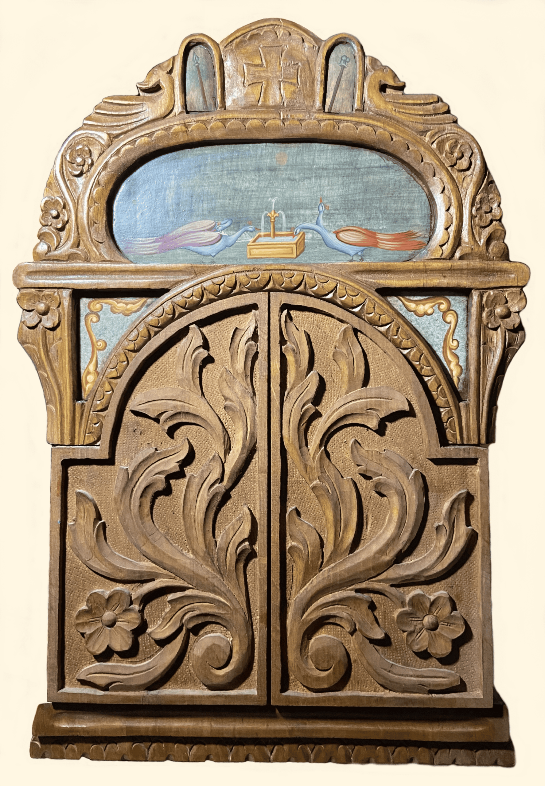 Ένθρονη Θεοτόκος με αρχάγγελους - Νίκος Μίχος - Image 2