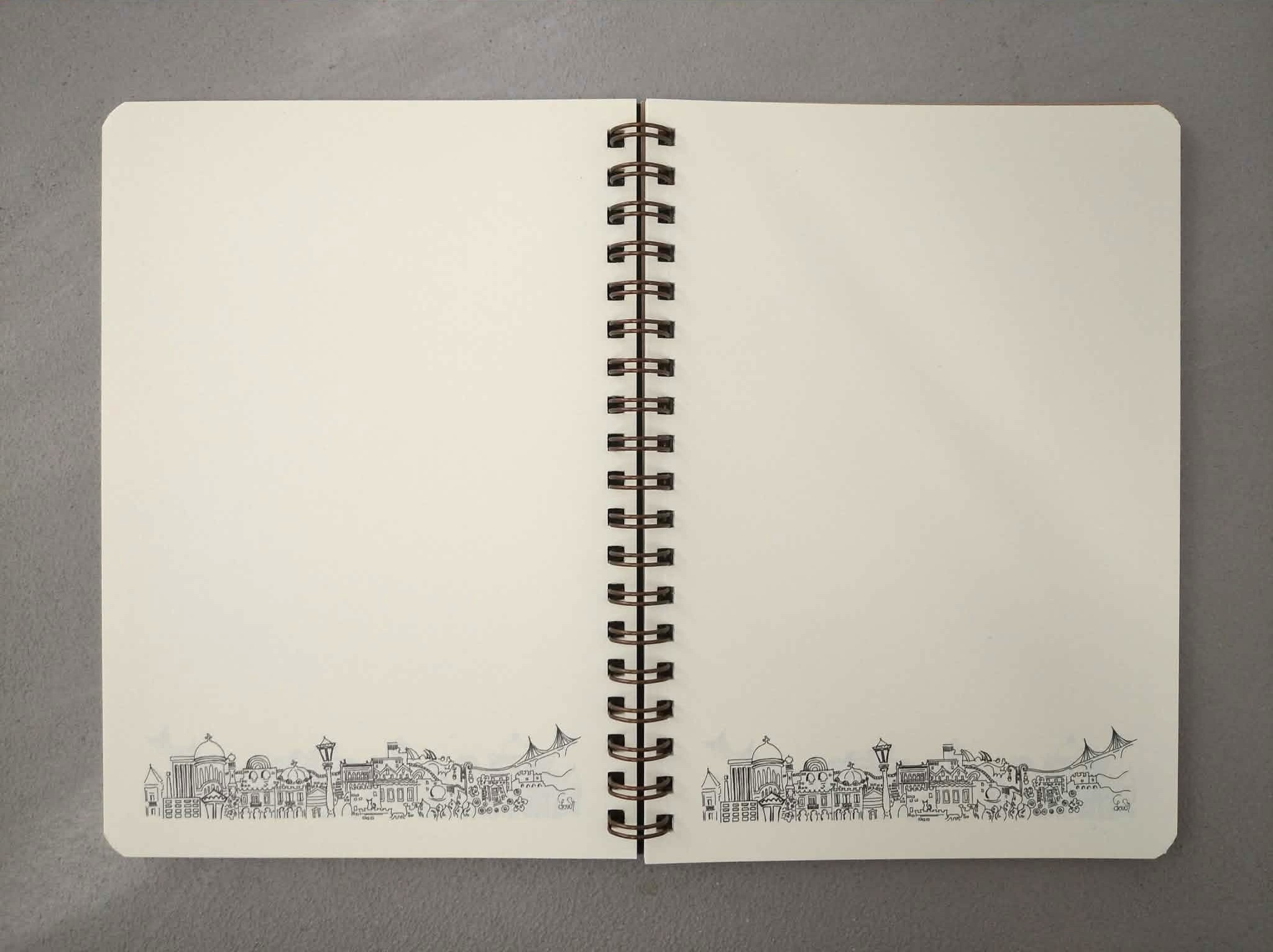 Σημειωματάριο της Πάτρας - μεταξοτυπία χάλκινο σπιράλ - Image 3